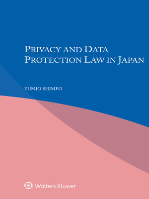 cover image of Privacy and Data Protection Law in Japan